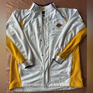 Los Angeles Lakers Jacket L reebok shooting Kobe LA NBA Basketball Warm Up/trend